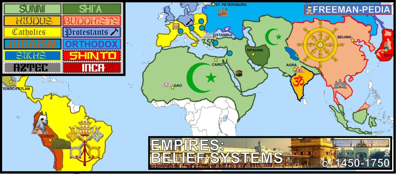 Unit 3 land-based empires 1450 to 1750 answer key