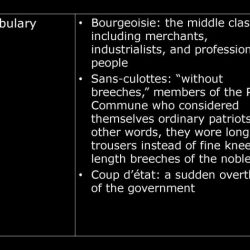 Bourgeoisie middle revolution merchants industrialists including professional class people french