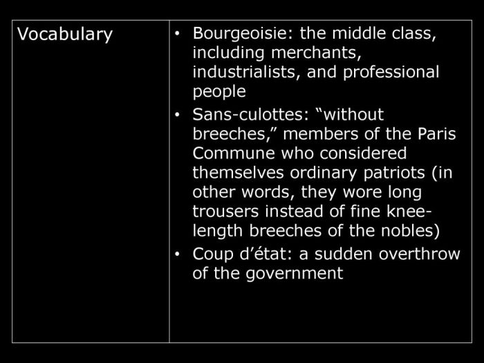 Bourgeoisie middle revolution merchants industrialists including professional class people french