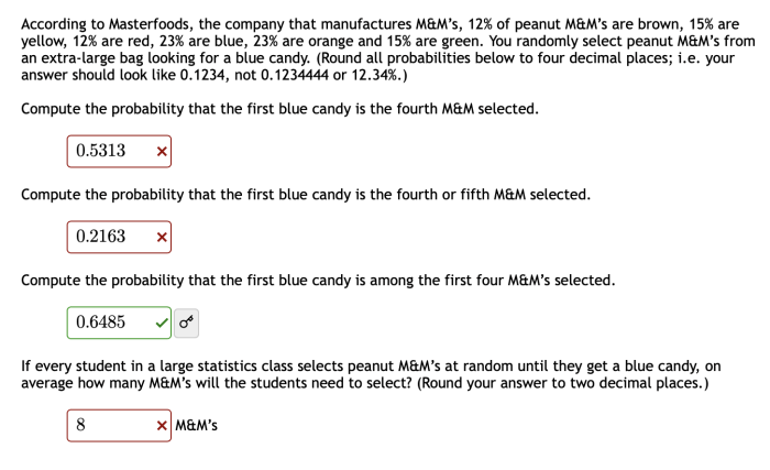 According to masterfoods the company that manufactures m&m's